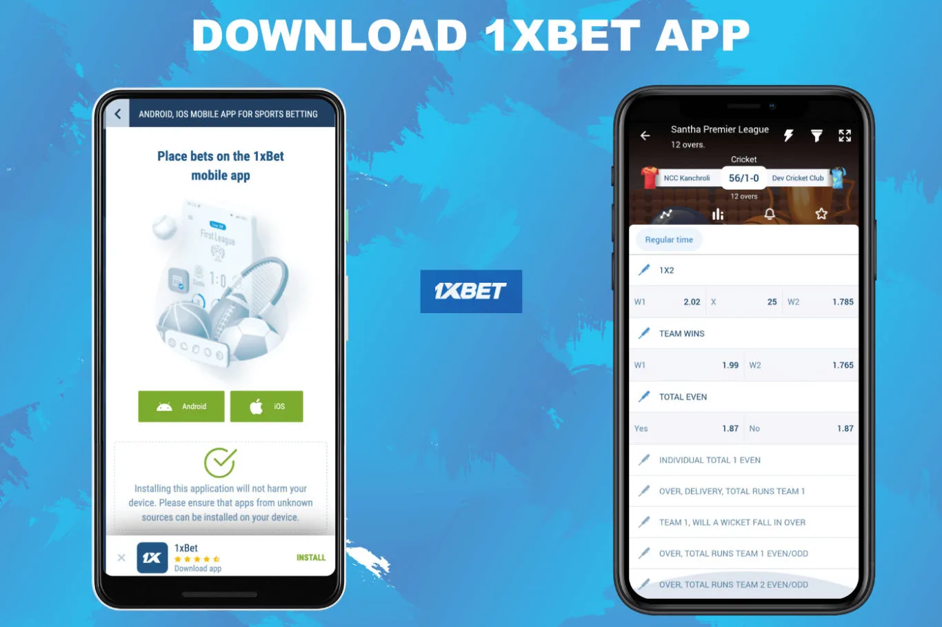 1xBet online betting